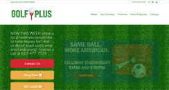 Desktop Screenshot of golfplusstores.com